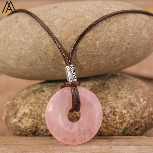 Natural Amethyst Lapis Tiger Eye Stone Pendant